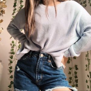 BABY BLUE SWEATER